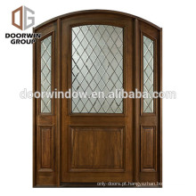 Porta de madeira de alta qualidade do quarto do projeto do entalhe da porta principal da qualidade 2018